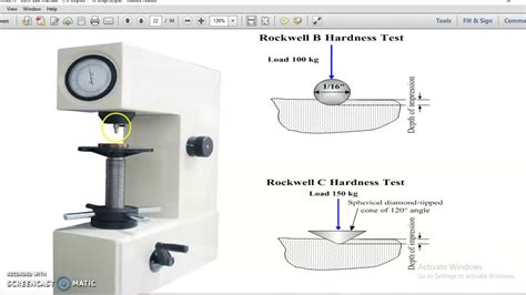 sop for rockwell hardness tester|rockwell hardness test microsoft word.